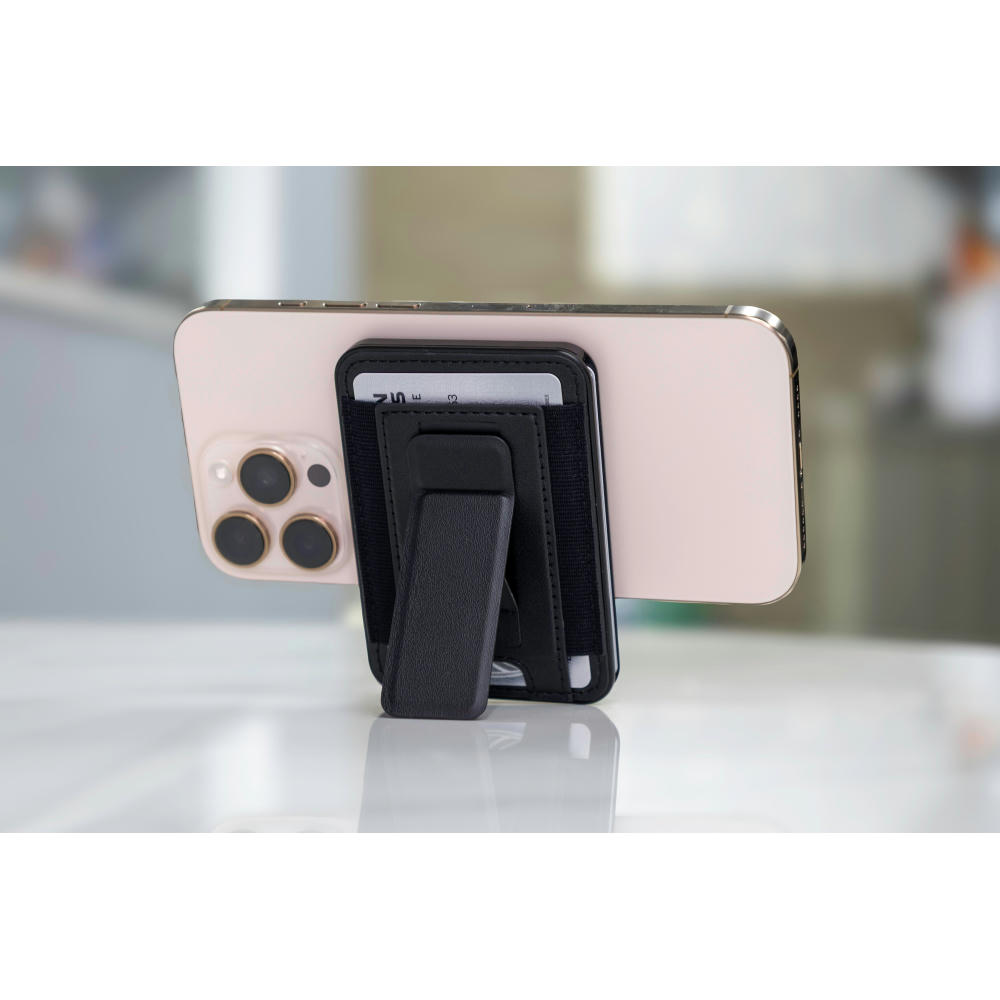 BrandCharger Kartenhülle Wally Stand Pro | Recycelt Werbeartikel