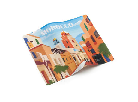 POLYCLEAN Displaytuch 18x18 cm im Etui, All-Inclusive-Paket Werbeartikel