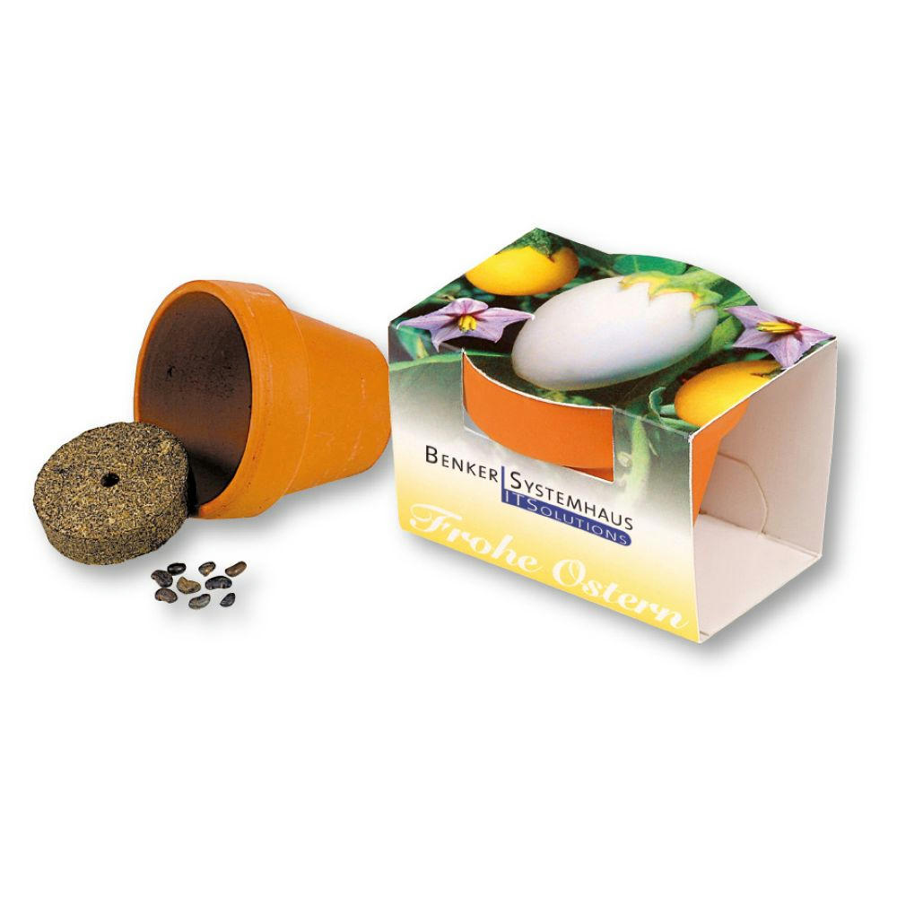 Product image Tontöpfchen Frohe Ostern Werbeartikel