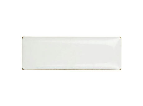 Metall Pin rechteckig 30x10mm bedrucken