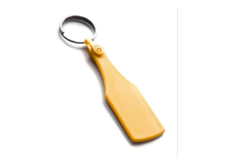 Product image Kunststoff Schlüsselanhänger Flasche SALE bedrucken