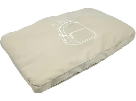 Faltbarer Rucksack 'Cordoba', Polycotton beige bedrucken