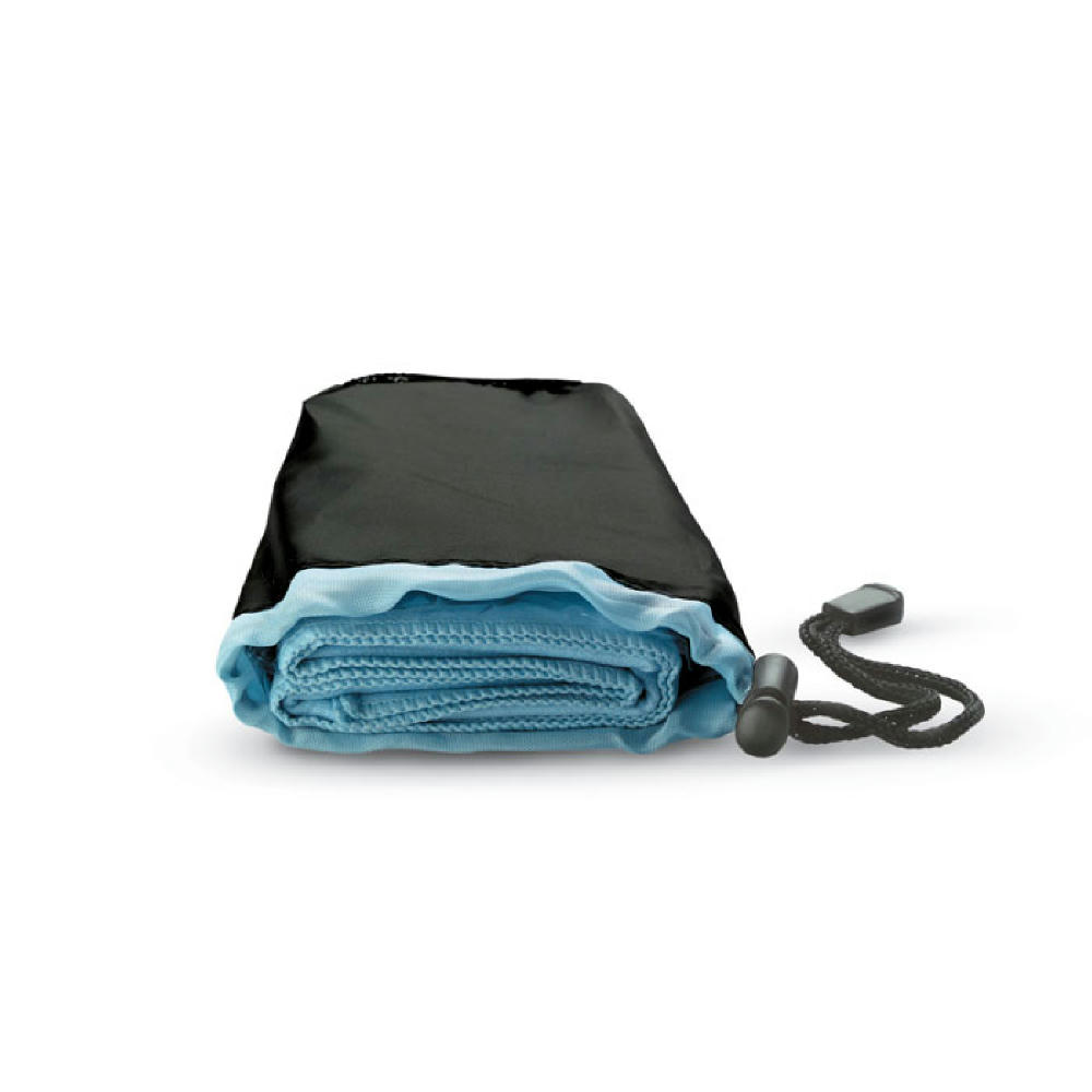 Product image Sporthandtuch in Nylonbeutel Werbeartikel
