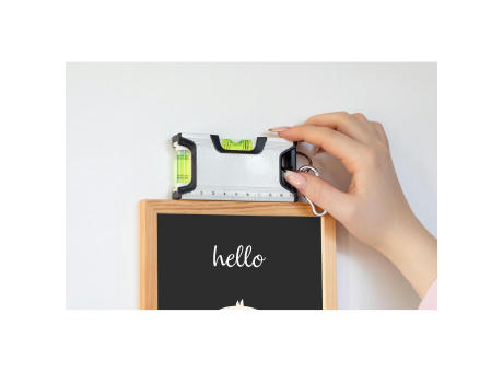 Wasserwaage "Misura" 10,5 cm Werbeartikel