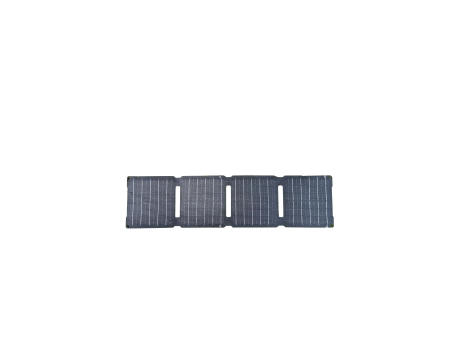 Product image Faltbare Outdoor Solarmatte SM03 mit 4 Solarpanels und 30W Schwarz Werbeartikel