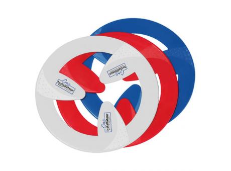 Wurfscheibe/Bumerang "Design" Werbeartikel