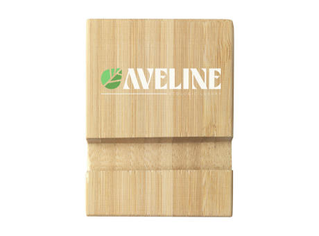 Supporto Bamboo Handyhalterung Werbeartikel