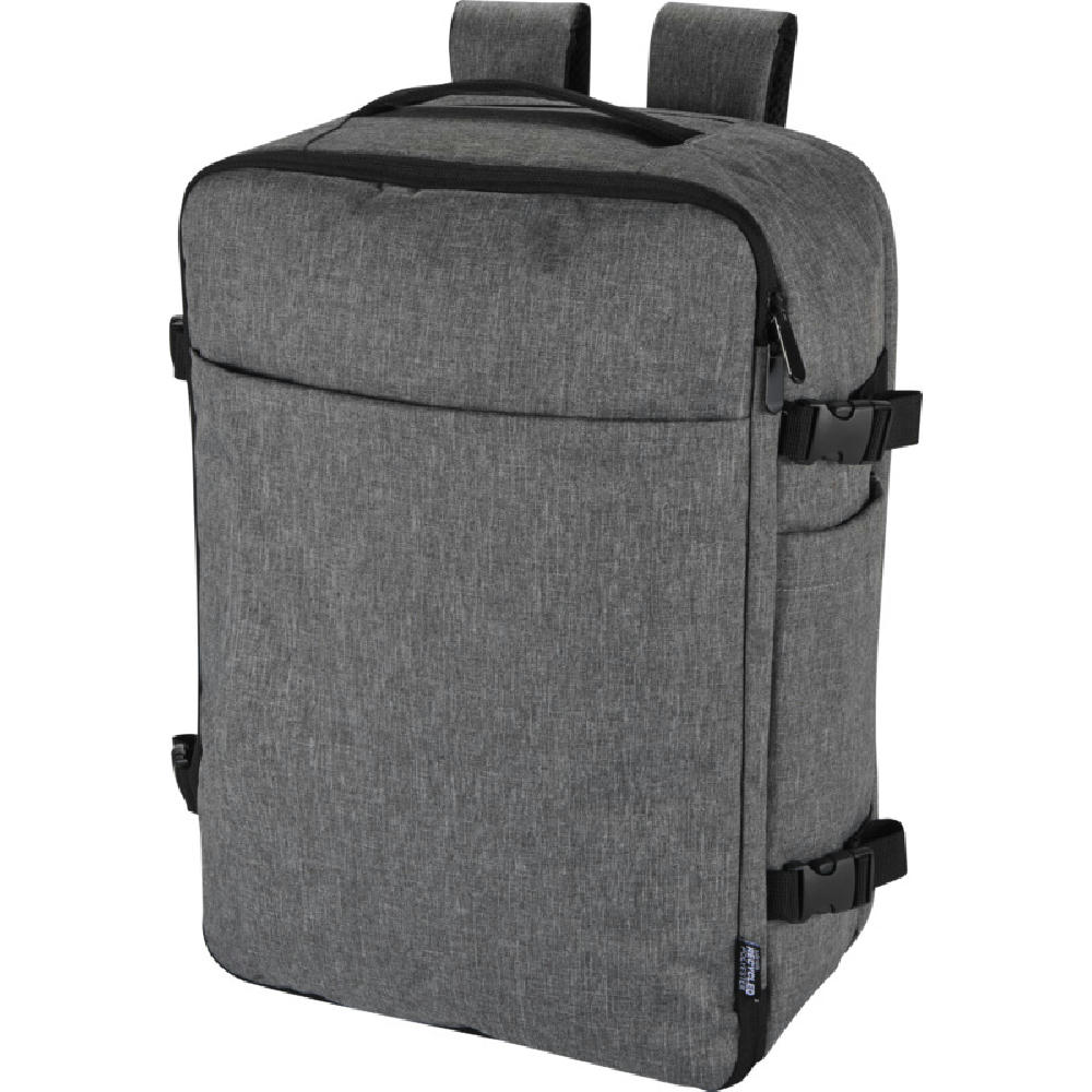 Libra 17" GRS recycelter Kabinenrucksack 25L Werbeartikel