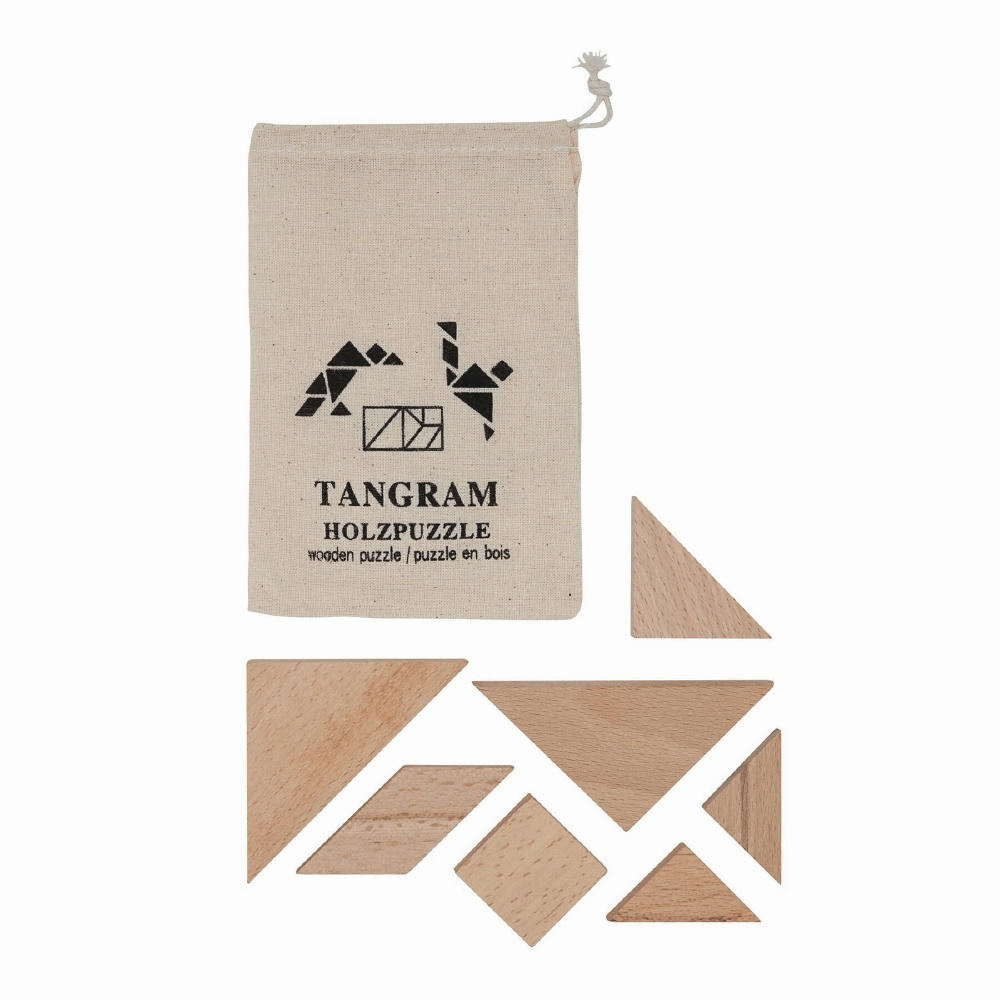 TANGRAM - Holz-Puzzle Werbeartikel