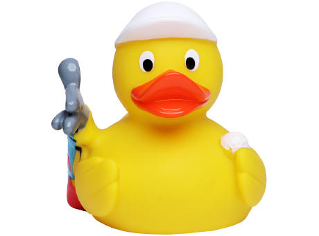 Quietsche-Ente Golfer Werbeartikel