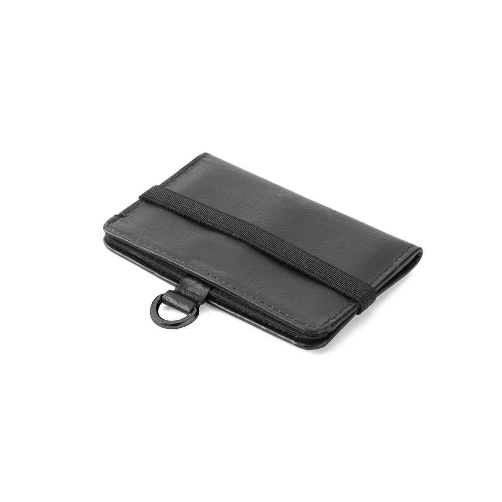 Product image ORVYN. Geldbörse aus Leder mit RFID für 10 Kreditkarten Werbeartikel