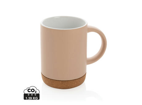 Product image Keramikbecher mit Korkboden, 280ml bedrucken