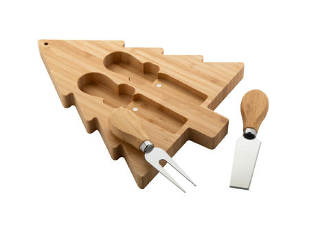 Weihnachtliches Käsemesserset Jarlsberg Werbeartikel