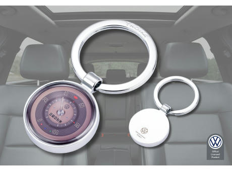 TROIKA Schlüsselanhänger VW RETRO TACHO bedrucken