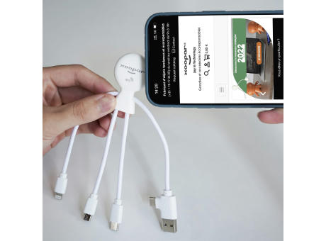 2099 | Xoopar Mr. Bio Smart Charging cable with NFC bedrucken