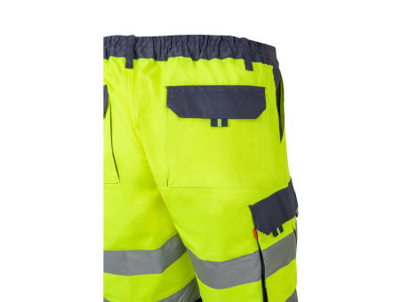 VL HADES. Zweifarbige Bermudashorts mit mehreren Taschen (210 g/m²), aus Baumwolle (20%) und Polyester (80%) Werbeartikel