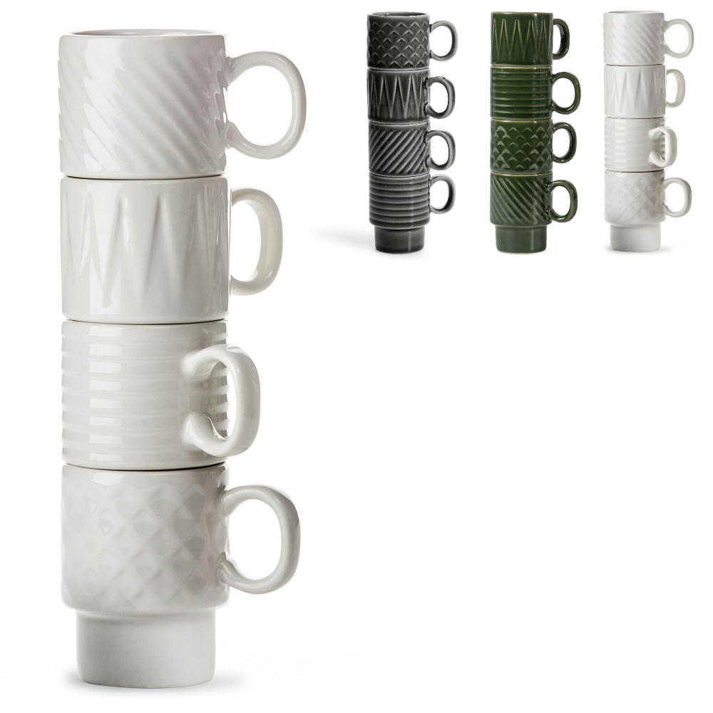 Sagaform Kaffee & Mehr Espressotasse 4-tlg. 100ml Werbeartikel