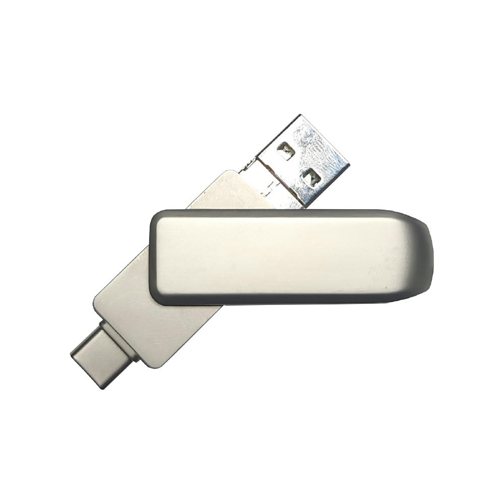 Product image USB-Stick 4in1 OTG 02 USB 3.0 Flash Disk 8 GB Silber Werbeartikel