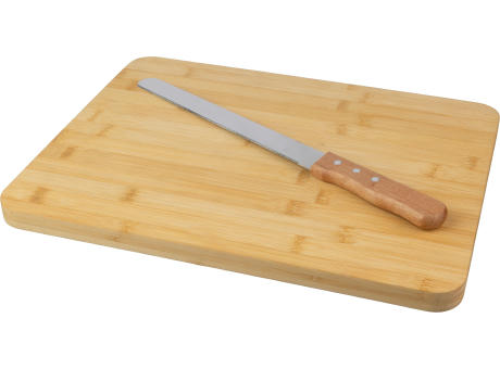 Bambus Brot-Schneidebrett Werner Werbeartikel