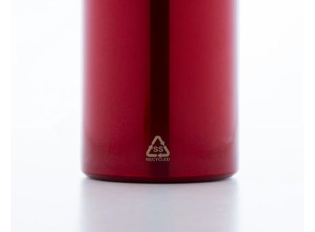 Flasche aus recyceltem Edelstahl Ressuto XL Werbeartikel