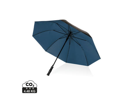 27" Impact AWARE™ RPET 190T Pongee Bi-Color Auto-Open-Schirm Werbeartikel
