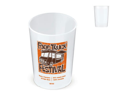 Ecologic-Becher Biomaterial 250ml Werbeartikel