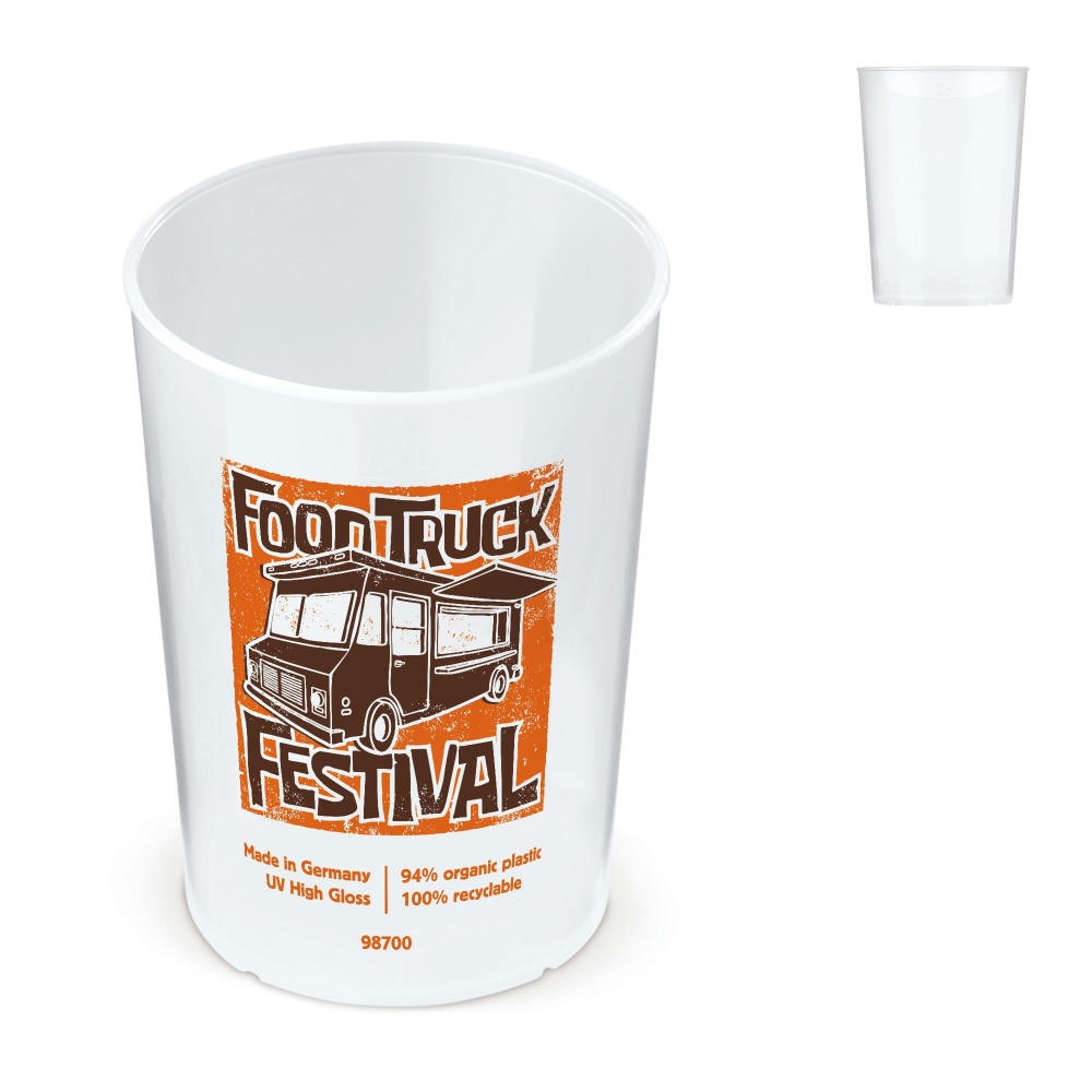 Product image Ecologic-Becher Biomaterial 250ml Werbeartikel