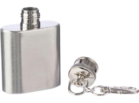 Flachmann aus Edelstahl Julia Werbeartikel