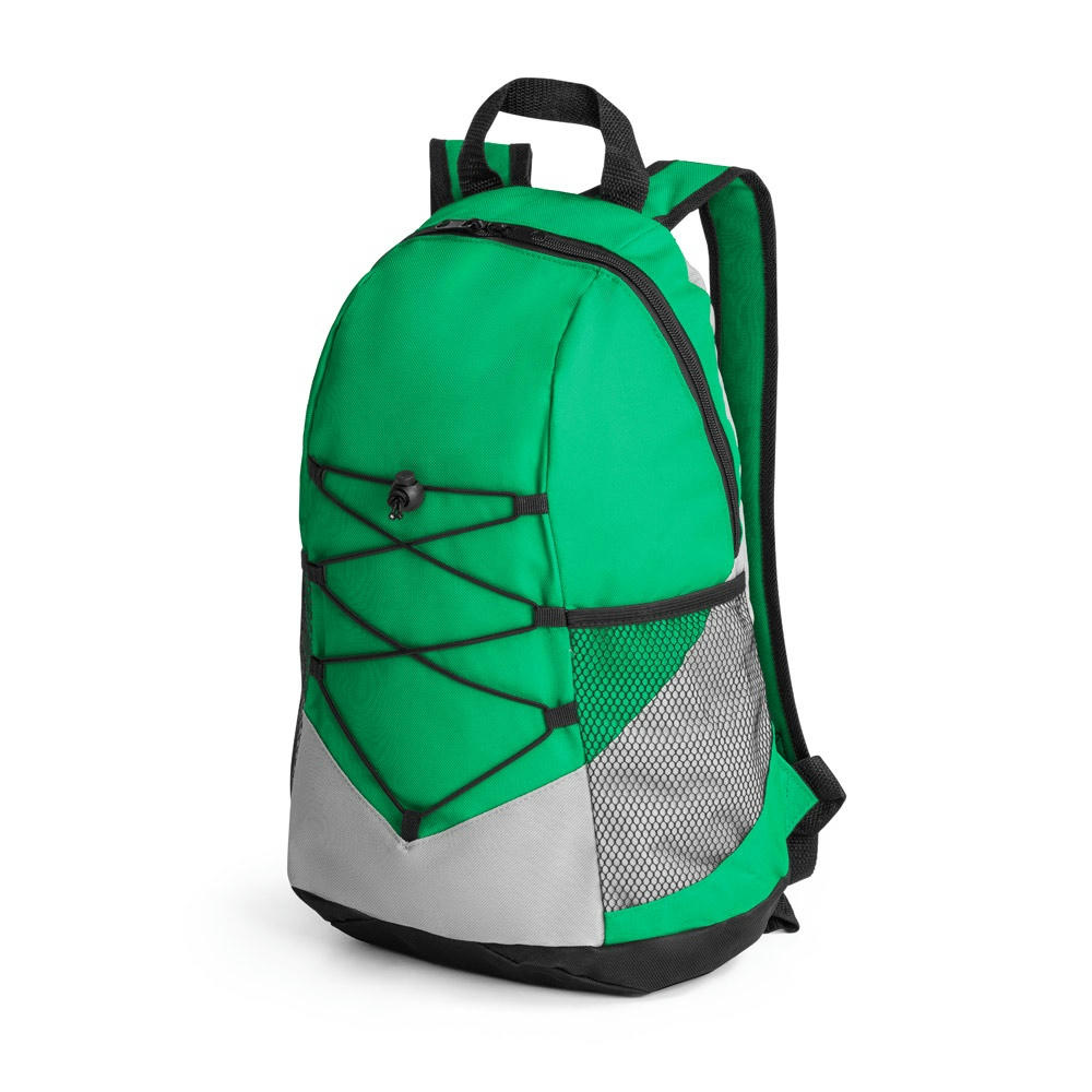 TURIM II. Rucksack aus 600D recyceltes Polyester Werbeartikel