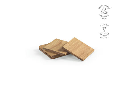 Velazquez Untersetzers Akazie  Werbeartikel