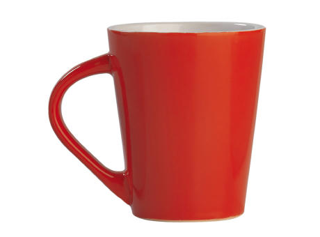 Kaffeebecher Nice hellrot 270ml bedrucken