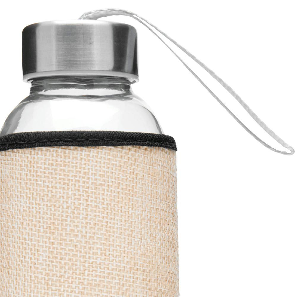 TAKE JUTY - Glas-Trinkflasche Werbeartikel