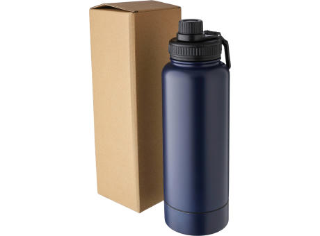 Doppelwandige Edelstahl-Trinkflasche 1000 ml Nathaniel Werbeartikel