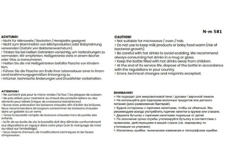 GRIP pulverbeschichtete 550 ml Edelstahl-Thermosflasche Werbeartikel