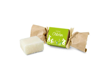Product image Oster-Seife 30 Gramm mit Olivenduft, liebevoll und hübsch verpackt Werbeartikel