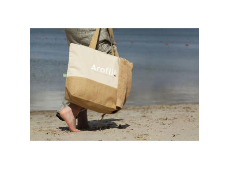 Cancun Beachbag Organic Cotton (320 g/m²) Werbeartikel
