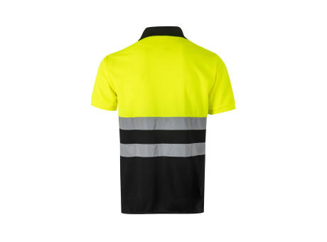 VL CUPID. Zweifarbiges Poloshirt im Bird-Eye-Design (160g/m²) mit kurzen Ärmeln, aus Polyester (100%) Werbeartikel