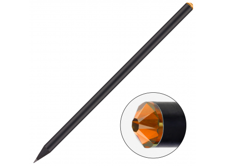 Bleistift, Kristall-Bleistift mit Preciosa® Kristall  bedrucken