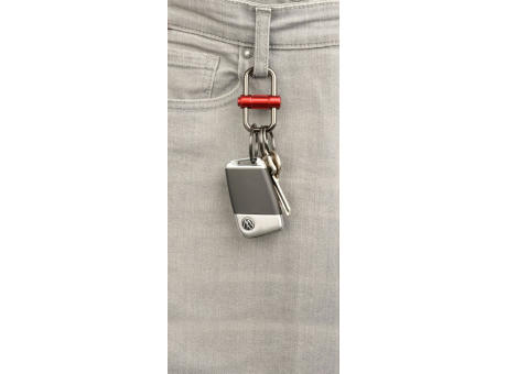 TROIKA Schlüsselanhänger 2-WAY KEY Werbeartikel