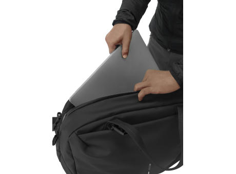 Urban wasserabweisende Wochenendtasche bedrucken