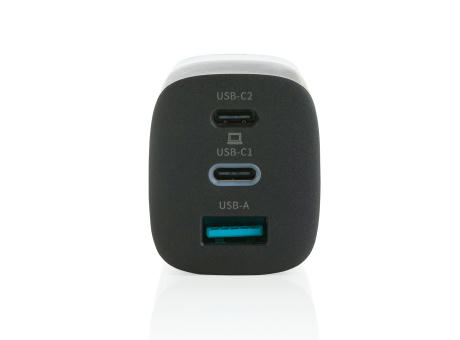 Philips 65W Ultra-Schnell-PD 3-Port-USB-Wandladegerät Werbeartikel