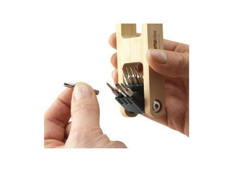 Bamboo Bit Tool Werkzeug Werbeartikel