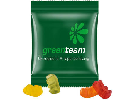 Product image Minitüte 12 g Trolli vegane Fruchtgummi Bärchen Werbeartikel
