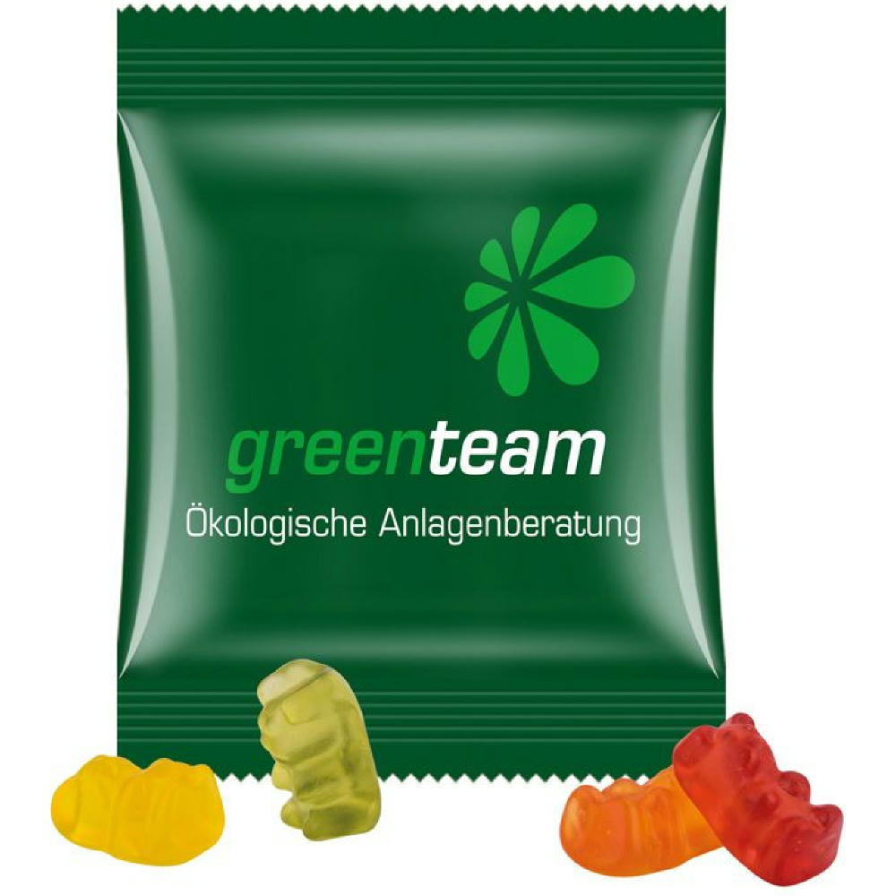 Product image Minitüte 12 g Trolli vegane Fruchtgummi Bärchen Werbeartikel