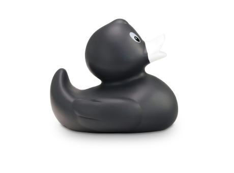 Werbeente Aaron Anthrazit, ca. 8 cm Werbeartikel