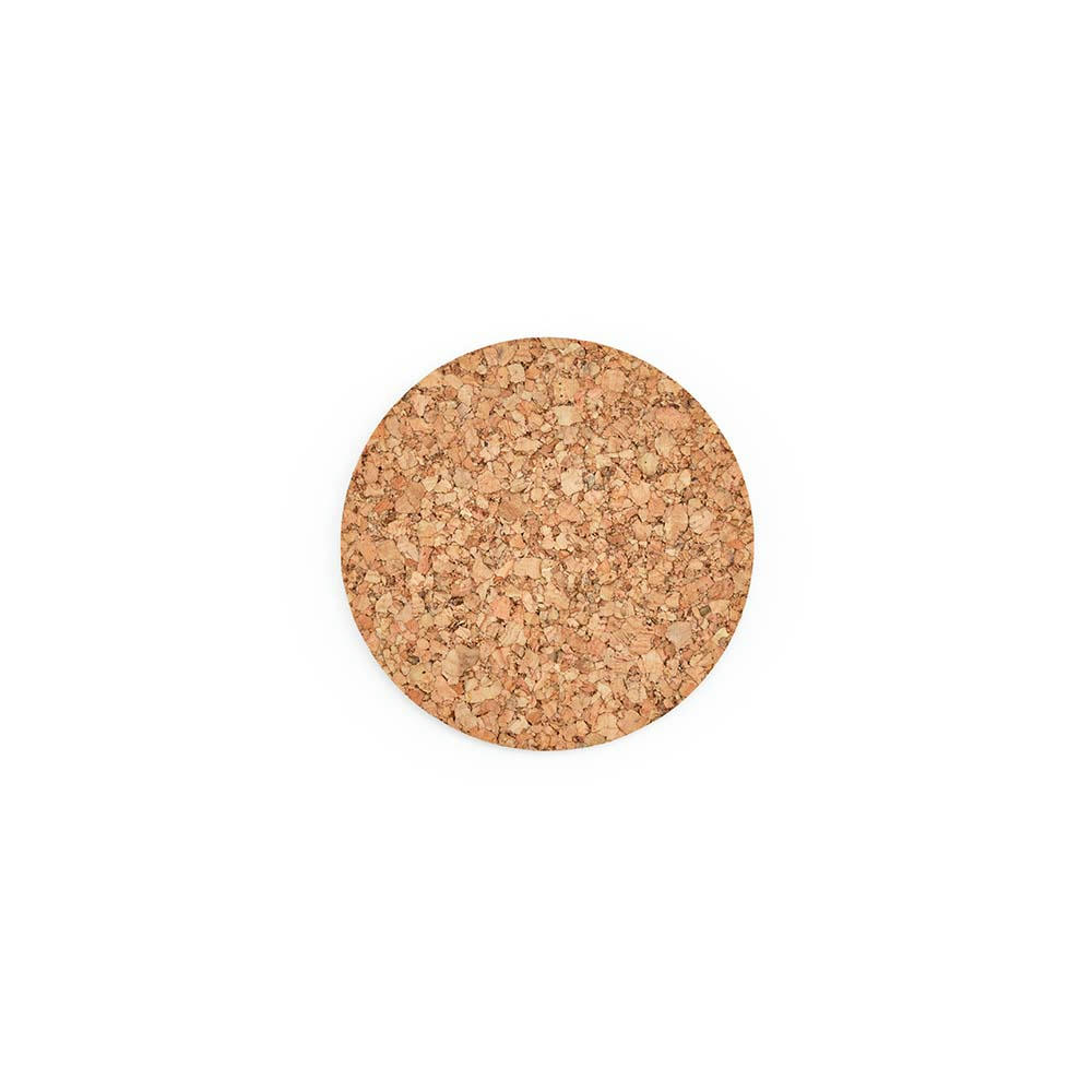 Klein cork coasters. Set of 6 with organizer. Made in Portugal Werbeartikel