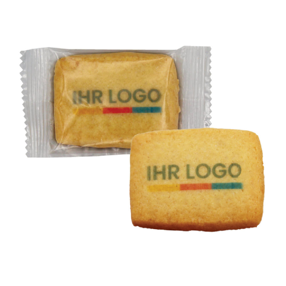 Product image Logo Keks Vanille 4c individuell bedruckt Werbeartikel