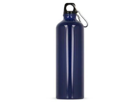 Aluminium Wasserflasche mit Karabiner 750ml Werbeartikel