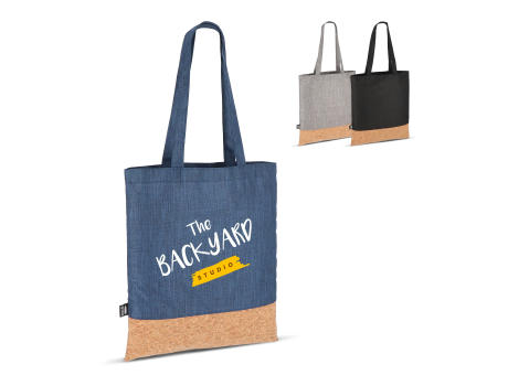 Tragetasche R-PET &amp; Kork 35 x 40cm bedrucken