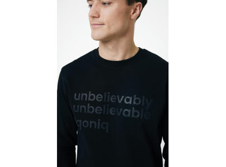 IQONIQ Zion Rundhals-Sweater aus recycelter Baumwolle bedrucken
